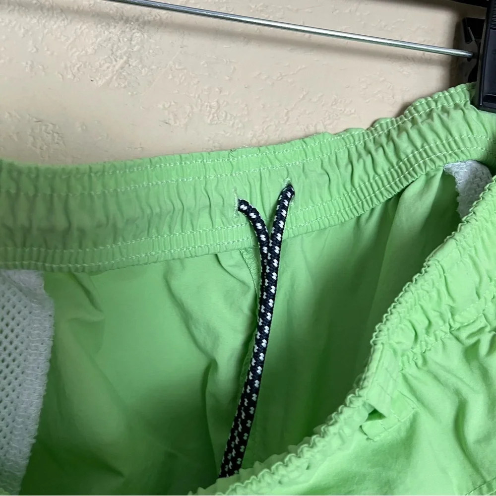 Columbia PFG Fishing Elastic‎ Waist Green Shorts Mens Size XL